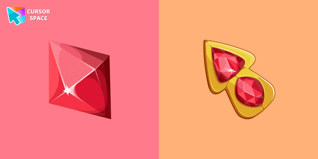 Red Diamond cursor cursor pack